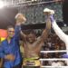 Boxing: Seth Gyima AKA Freezy Mcbones knocks out Labaran in 4th round to continue his undefeated run