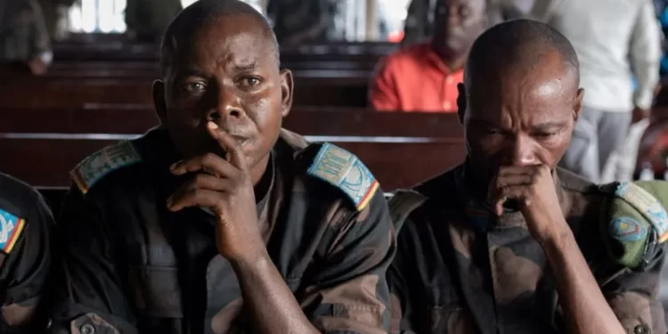 DR Congo soldiers sentenced to death for desertion