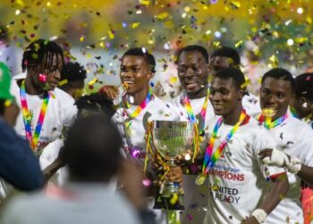 Kotoko defeated Hearts of Oak for the third time in a single season to win the inaugural Democracy Cup.