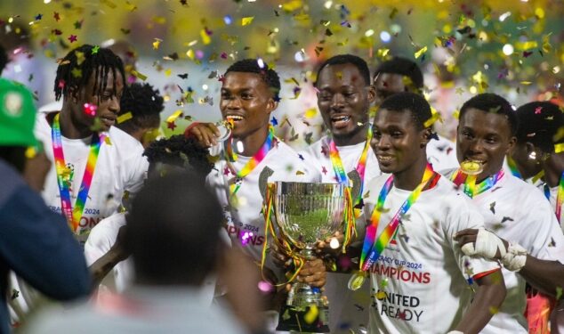 Kotoko defeated Hearts of Oak for the third time in a single season to win the inaugural Democracy Cup.