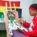 My paint-a-thon attempt was to promote the power of art-Artist Bari