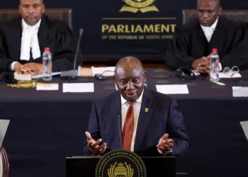 South Africa's calm opening of parliament heralds new era