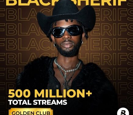 Black Sherif becomes first Ghanaian artiste to reach 500 million streams on Boomplay
