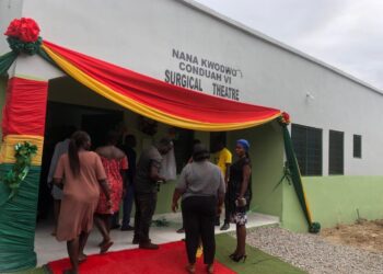 As part of its 50th anniversary celebration, Elmina Polyclinic has commissioned a new surgical ward named in honor of Nana Kodwo Conduah VI, the Paramount Chief of the Edina Traditional Area.