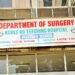 The surgical department of The Korle Bu Teaching Hospital (KBTH) has announced the suspension of all elective surgeries due to ongoing lift issues at its surgical block.
