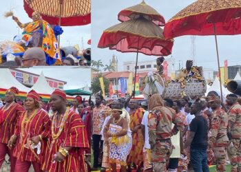 The 2024 Fetu Afahye celebrations emphasized sustainable fisheries, marked by the Oguaa Traditional Council's ceremonial lifting of the one-month fishing ban at the Fosu Lagoon.
