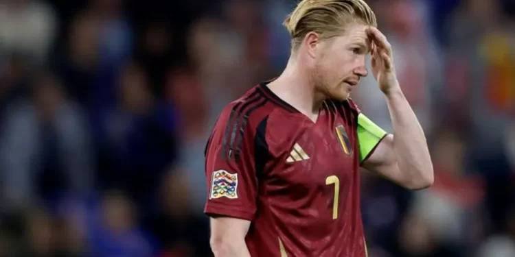 Frustrated De Bruyne says Belgium 'have to be better
