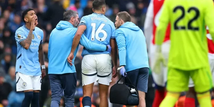 How injured Rodri's absence could hurt Man City's trophy quest