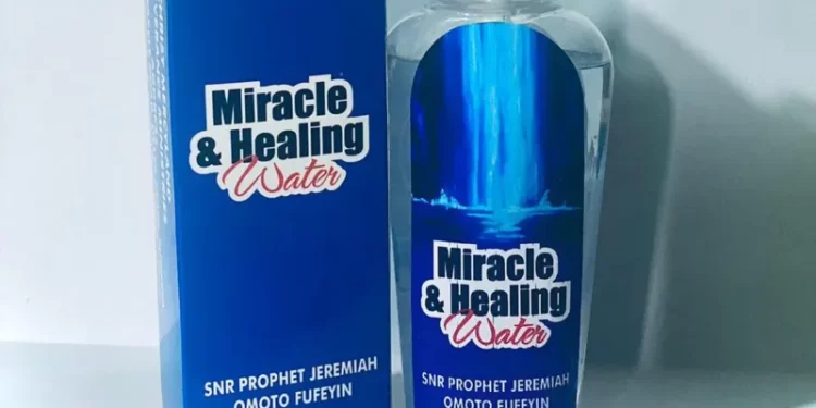 Nigerian officials warn people off church's 'miracle' water