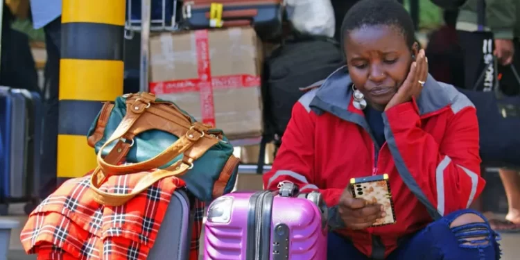 Passengers stranded after strike at main Kenya airport