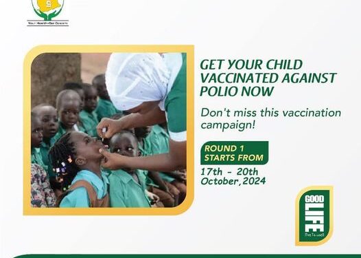 GHS Launches National Polio Immunization Campaign