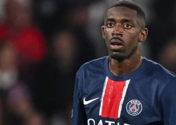 Arsenal have been boosted by the news Ousmane Dembele has been left out of the Paris St-Germain squad for Tuesday's Champions League meeting at Emirates Stadium.