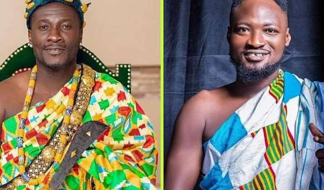 Asamoah Gyan celebrates Funny Face's Birthday with Cake.