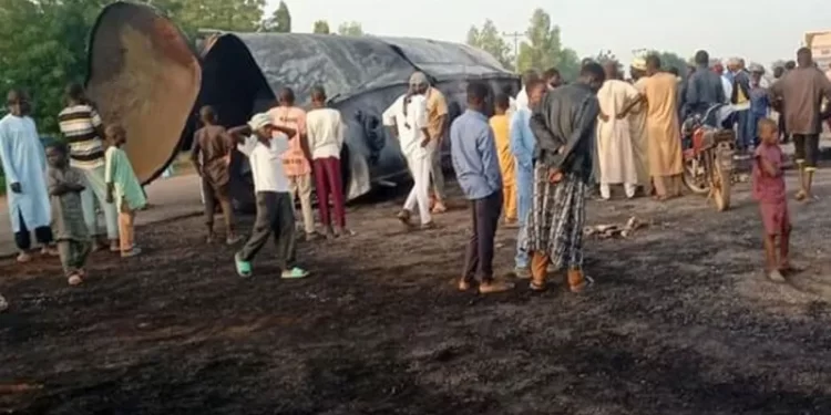 Fire kills 153 people after fuel tanker crash in Nigeria