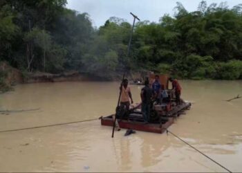 Small Scale Miners Taskforce Nabs 5 in Crackdown on Galamsey Activities in Birim River