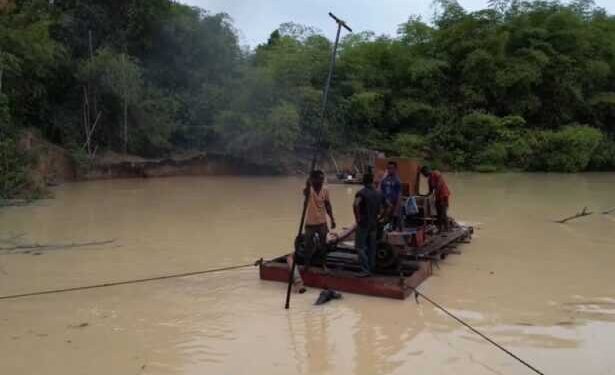Small Scale Miners Taskforce Nabs 5 in Crackdown on Galamsey Activities in Birim River