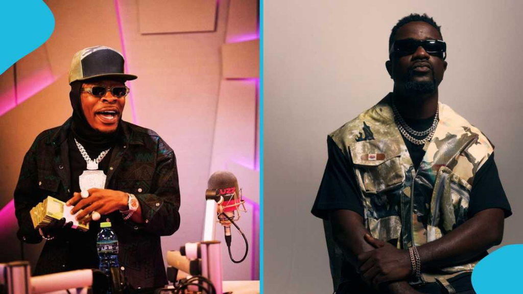 Dancehall musician, Shatta Wale  (Left) and Ghanaian rap King Sarkodie (Right) used to be good friends but as a result of the effects of musical feuds in Ghana, they are at logger heads.