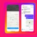 IG app indicating Live sharing location