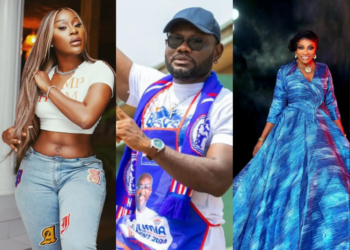 Seven Ghanaian celebrities were “roasted” following the NPP’s defeat in the 2024 elections.