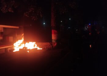Ho Central NDC office set ablaze amid ministerial appointment discontent