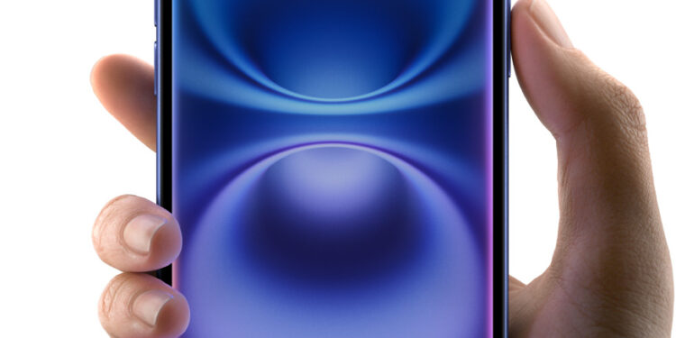 An iPhone