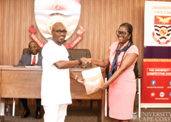 Newly inducted UCC Pro-VC Pledges Transformative Leadership