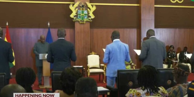 president-mahama-swears-in-six-new-ministers