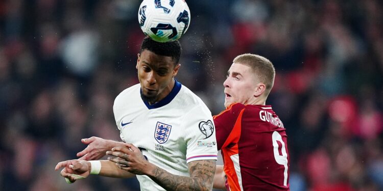 James Stars in England Victory