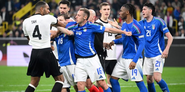 Italy's Late Rally Not Enough to Stop Germany