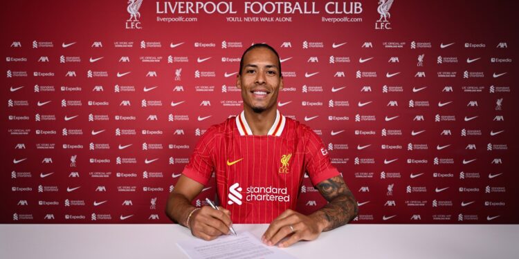 Captain Van Dijk Commits Future: Captain Virgil van Dijk Pledges Long-Term Future to Liverpool FC