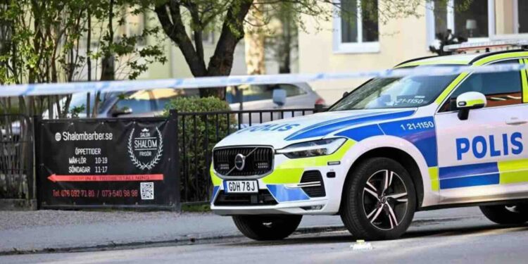 Swedish police have arrested a teenager after a fatal triple shooting in Uppsala.
