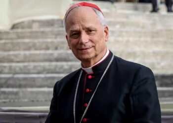 The new pope, Pope Leo XIV