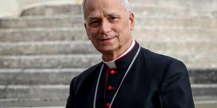 The new pope, Pope Leo XIV