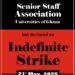 Three major unions representing senior university staff in Ghana, the Senior Staff Association of Universities of Ghana (SSA-UoG), the Technical University Administrators Association of Ghana (TUAAG), and the Federation of Universities Senior Staff Association of Ghana (FUSSAG), have jointly declared an indefinite strike action, effective today.