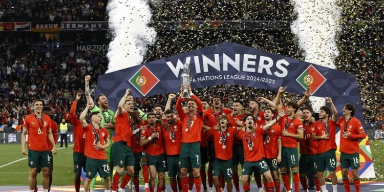 Portugal wins Nations League in penalty shootout vs Spain