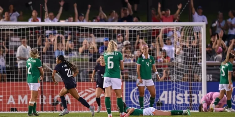 Ireland's Girls in Green outclassed by USA in Denver match