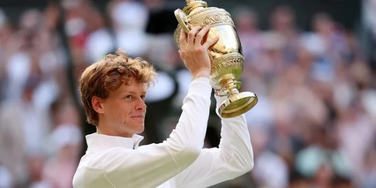 Sinner sees off Alcaraz to win first Wimbledon championship