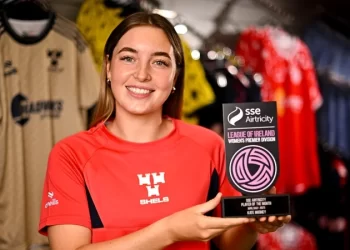 Kate Mooney named monthly winner for goals