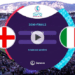 England shatter Italian hopes to reach the Euros final