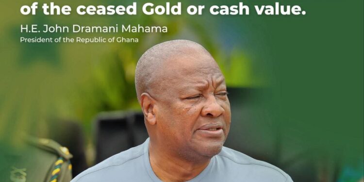The Government of Ghana has officially inaugurated the GoldBod Taskforce, a bold initiative aimed at clamping down on gold smuggling, safeguarding national reserves, and asserting greater sovereignty over the country’s mineral wealth.