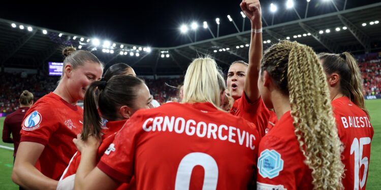 Swiss shock lifts hosts before Spain test