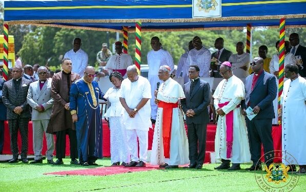 Mahama Rallies Nation for Unity and Moral Renewal at National Prayer Event