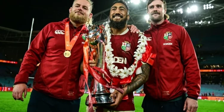 Bundee Aki says he has a newborn child who he hasn't met yet