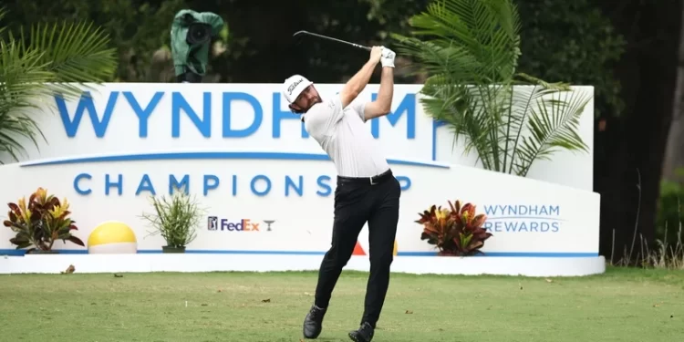 Cameron Young eased to his first PGA Tour win in N Carolina