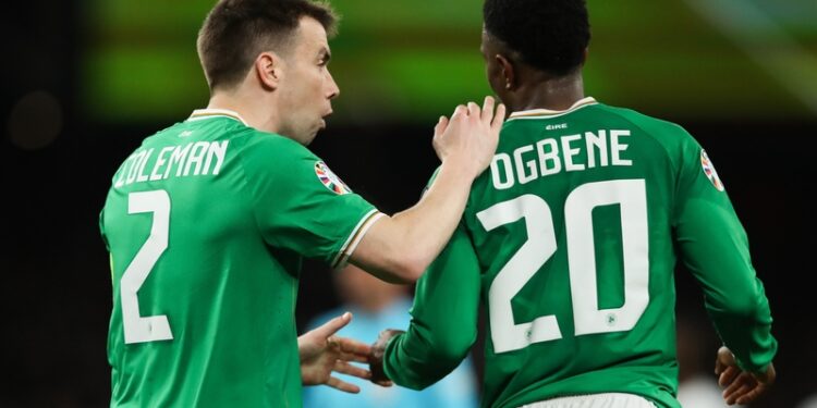 Ireland recall Ogbene, Bazunu with Coleman missing qualifiers