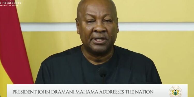 Full Text: Mahama’s National Address on Helicopter Crash