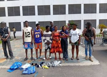 The Ghana Police Service has arrested ten individuals for allegedly operating fake online food delivery platforms to defraud unsuspecting customers across the country.