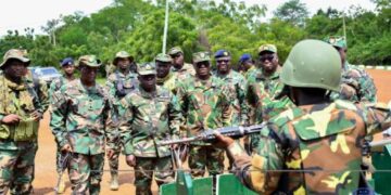 The Ghana Armed Forces has announced that it will conduct a Land Combat Fire Power Demonstration Exercise at the Bundase Training Camp on Friday, October 31, 2025.