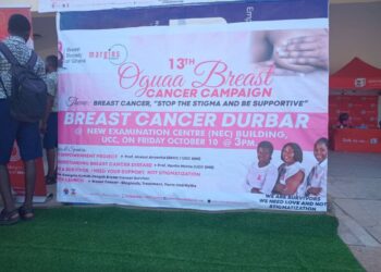 The Breast Society of Ghana (BSoG), in partnership with key health stakeholders and development partners, has held a grand durbar in Accra to raise awareness and combat the stigma associated with breast cancer.