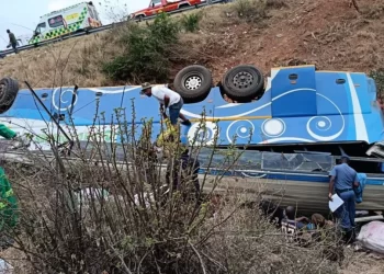 Forty-two killed as bus crashes on South Africa mountain pass